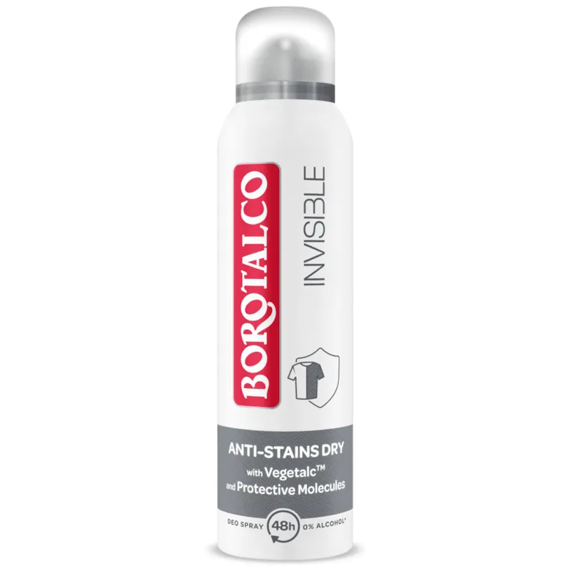 Borotalco Invisible Αποσμητικό Σώματος Spray 150ml