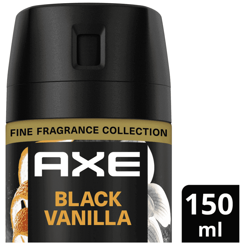 Axe Αποσμητικό Σπρέυ Σώματος Black Vanilla 150ml