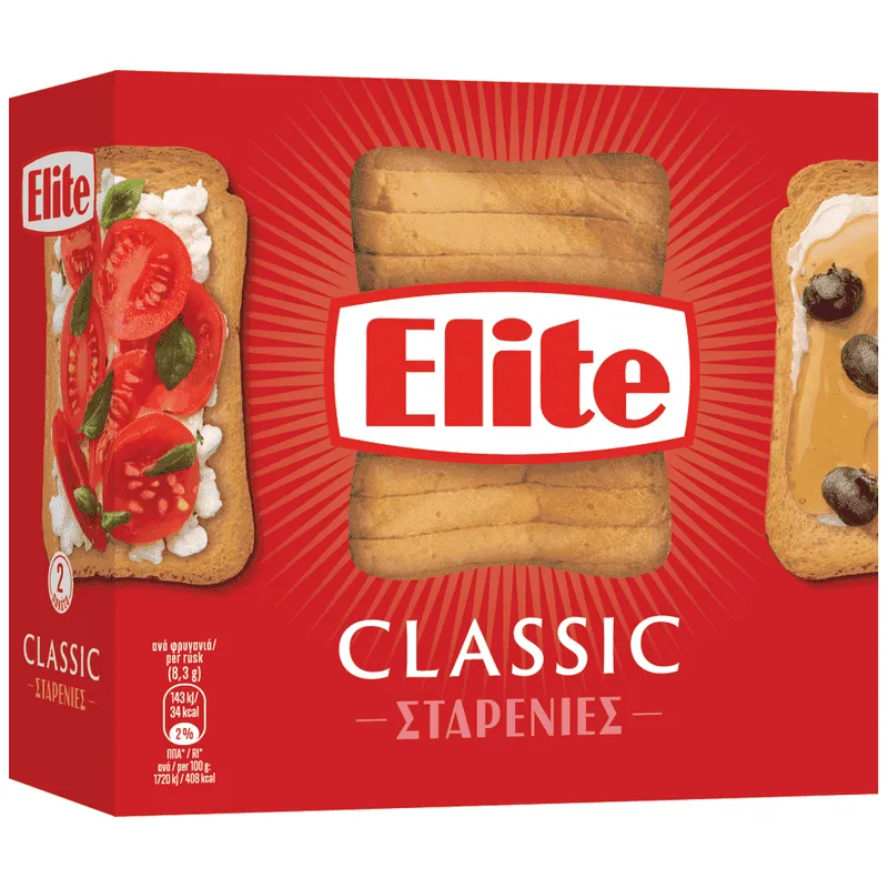 Elite Φρυγανιές Σταρένιες 250gr