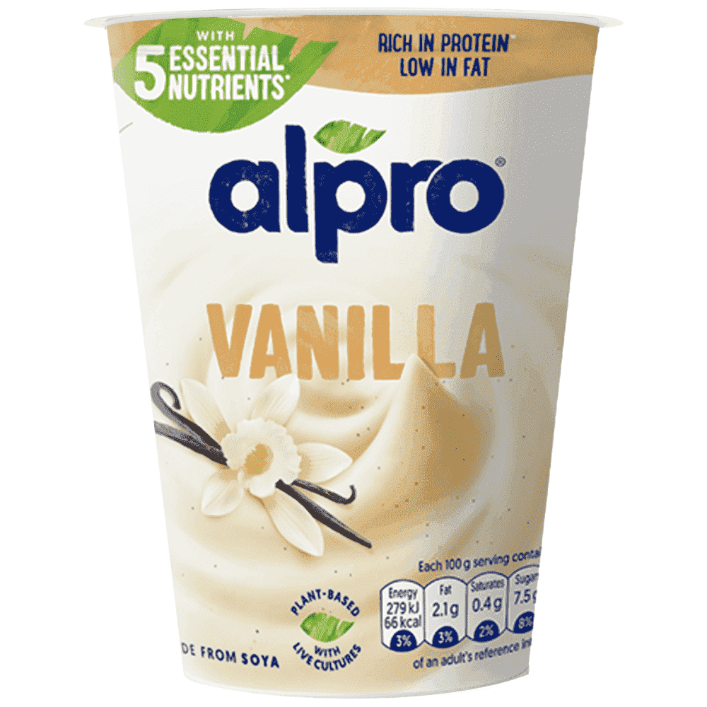 Alpro Φυτικό Eπιδόρπιο Σόγιας Bανίλιας 500gr