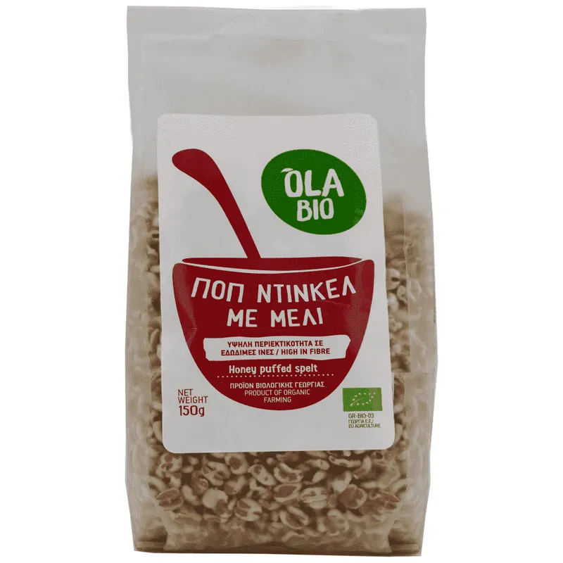 ΟlA Βio Ποπ Ντικελ Με μέλι Bio 150gr
