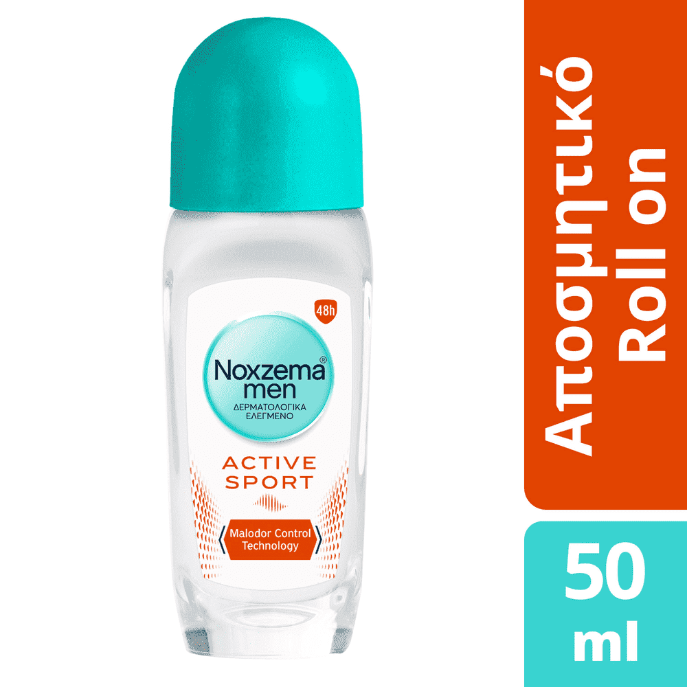 Noxzema Rollon Αποσμητικό Active Sport 50ml