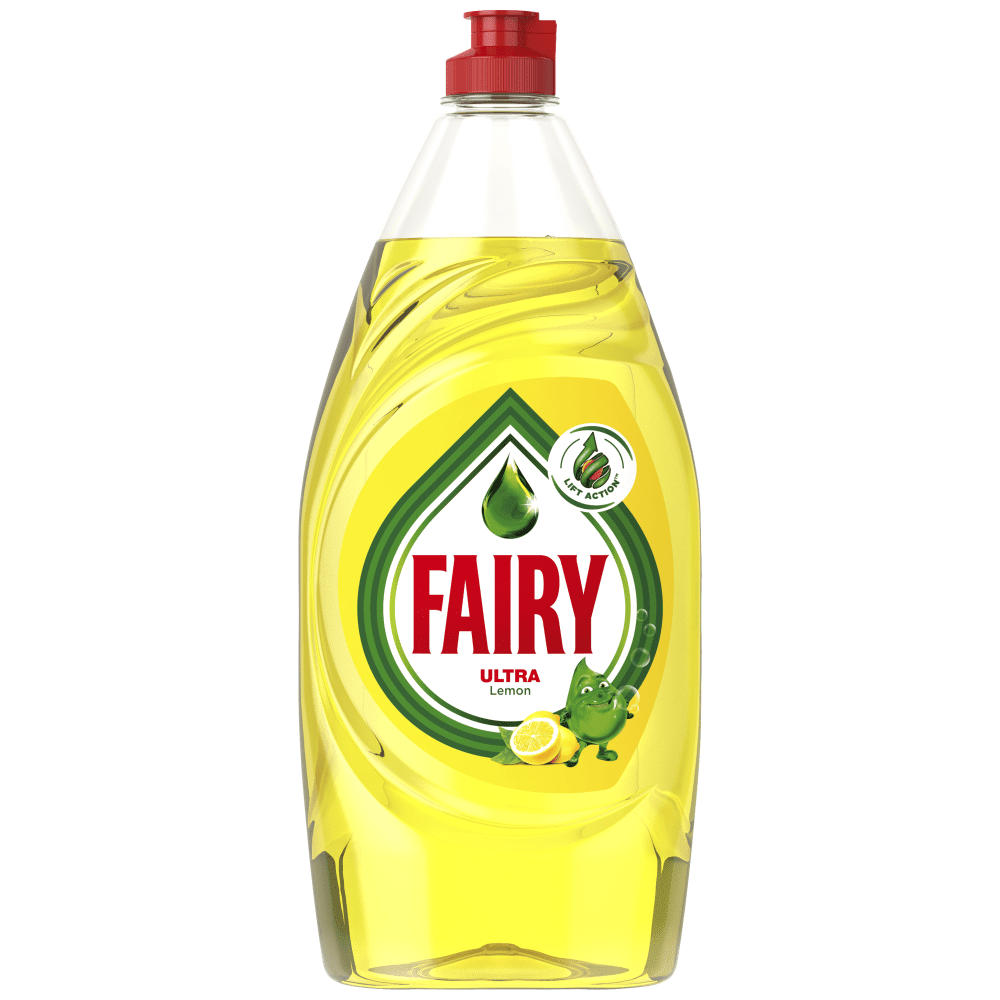 Fairy Ultra Λεμόνι Υγρό Πιάτων 900ml