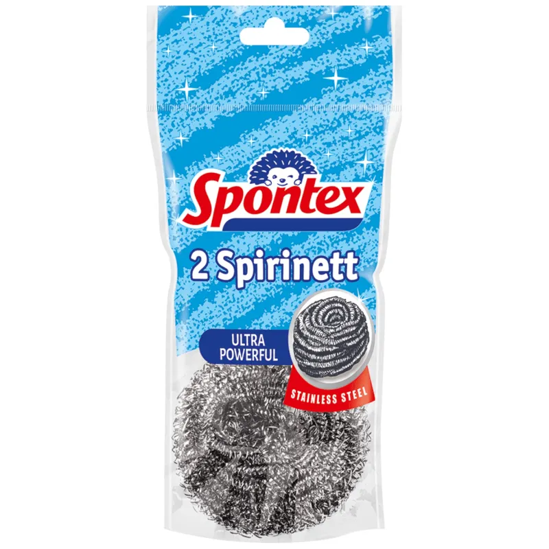 Spontex Spirinett Ανοξείδωτο Σύρμα 2τεμ