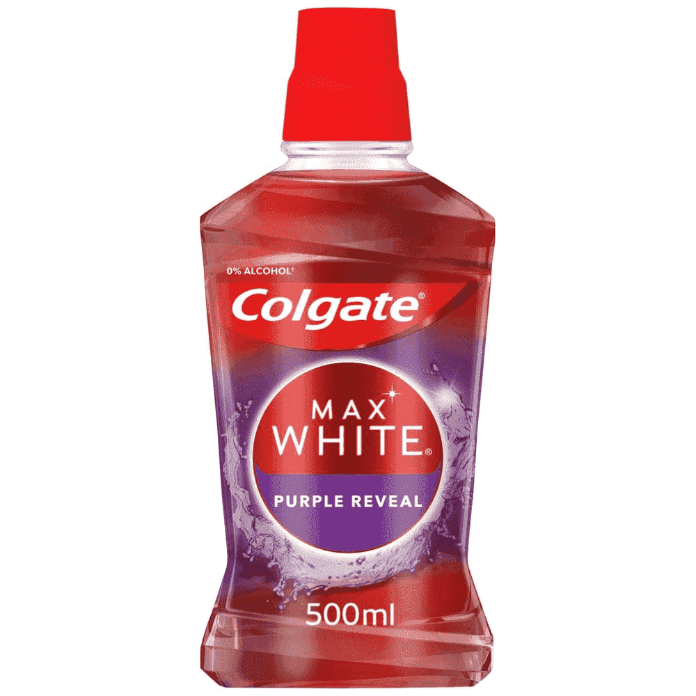 Colgate Στοματικό Διάλυμα Max White Purple Reveal 500ml