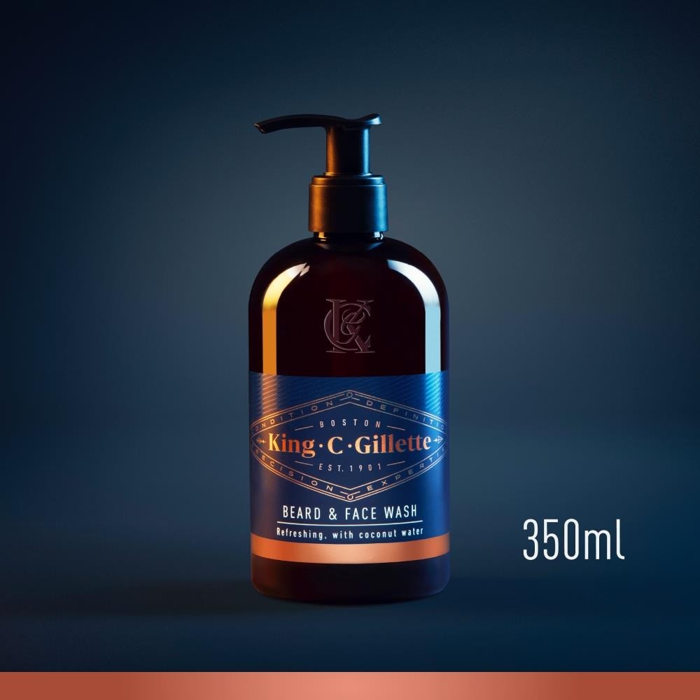 Gillette King C Beard Wash 350ml