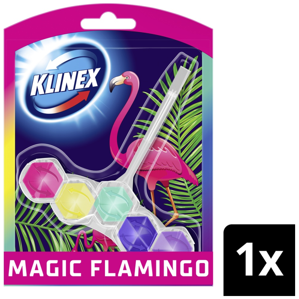 Klinex WC Block Magic Flamingo 50gr