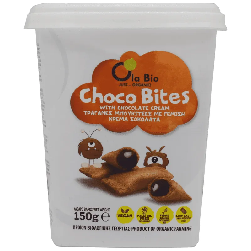 Ολα Bio Μπουκίτσες Σοκολάτα Vegan Bio 150gr