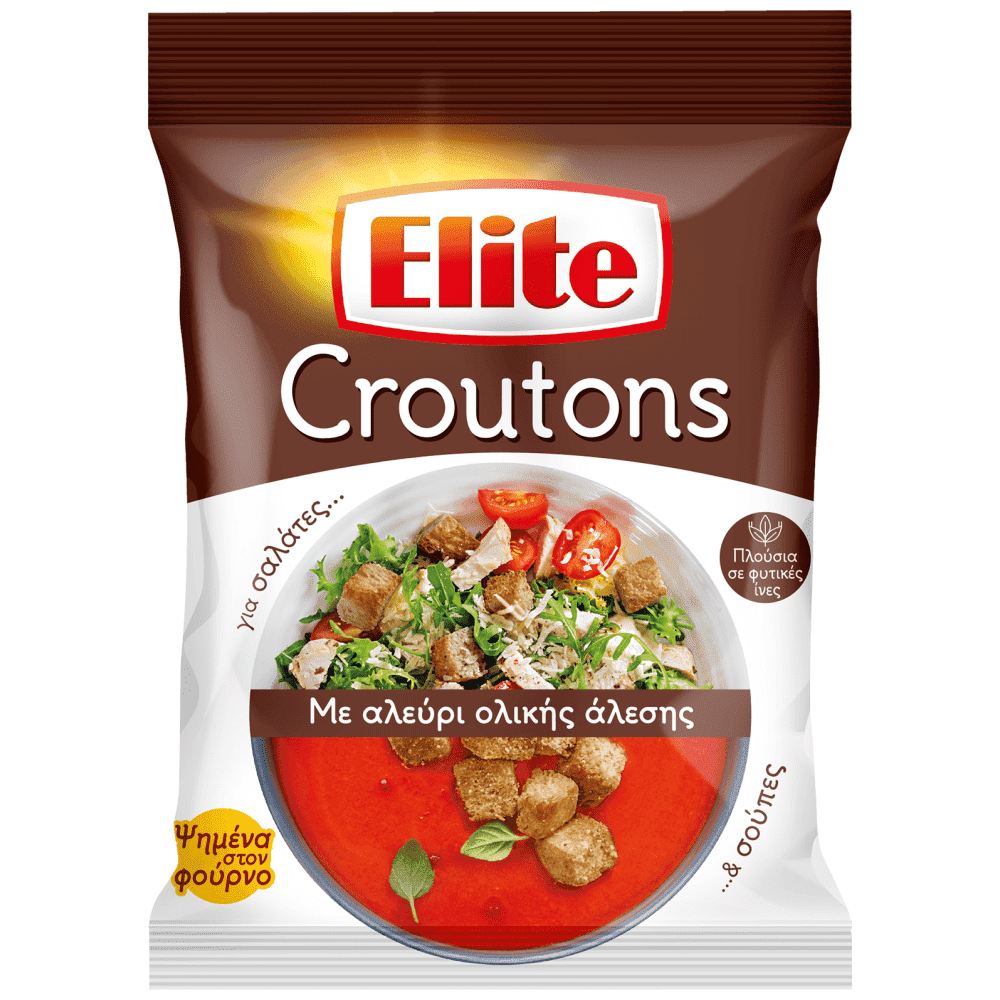 Elite Κρουτόν Ολικής Άλεσης 75gr