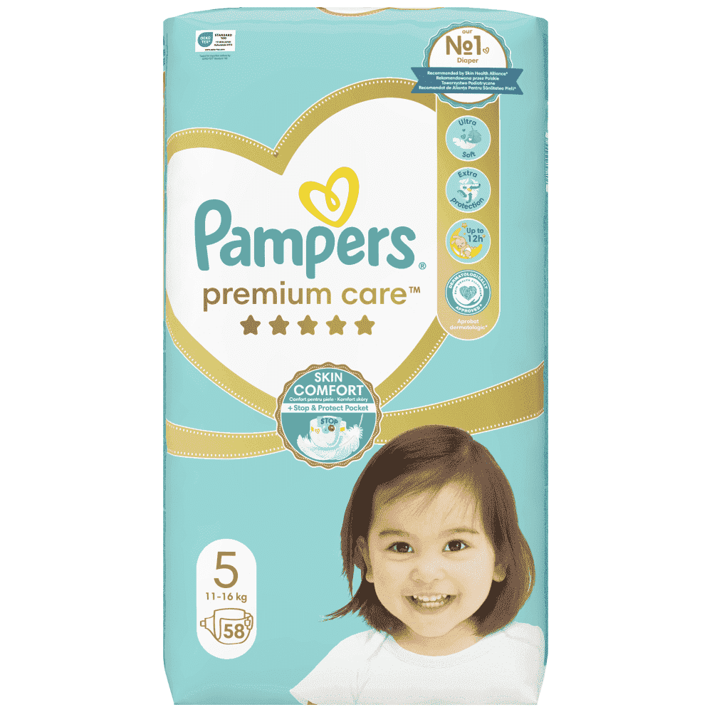 Pampers Premium Care No 5 58τεμ