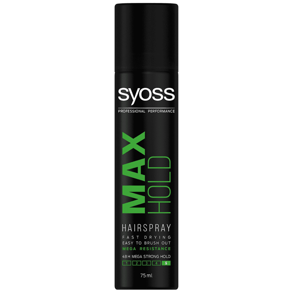 Syoss Λακ Μαλλιών Max Hold Mini 75ml