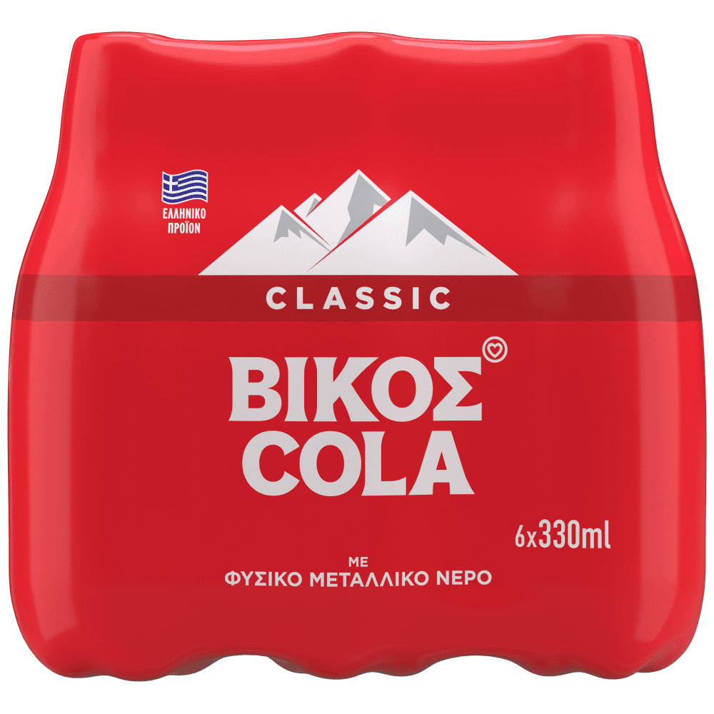 Bίκος Cola 330ml 6τεμ