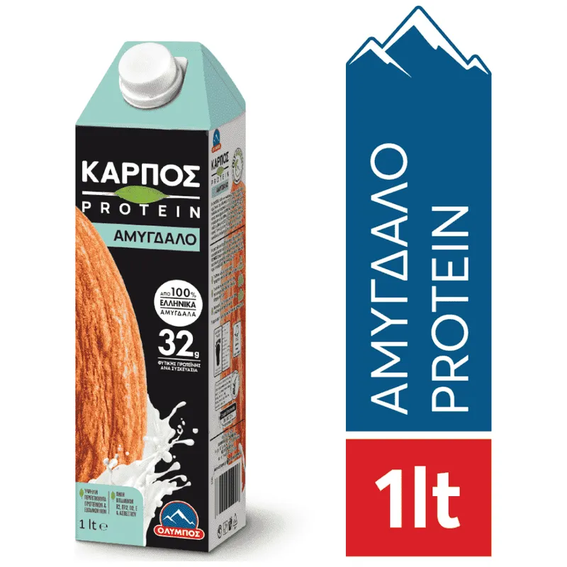 Όλυμπος Καρπός Ρόφημα Αμυγδάλου Πρωτεΐνη1lt
