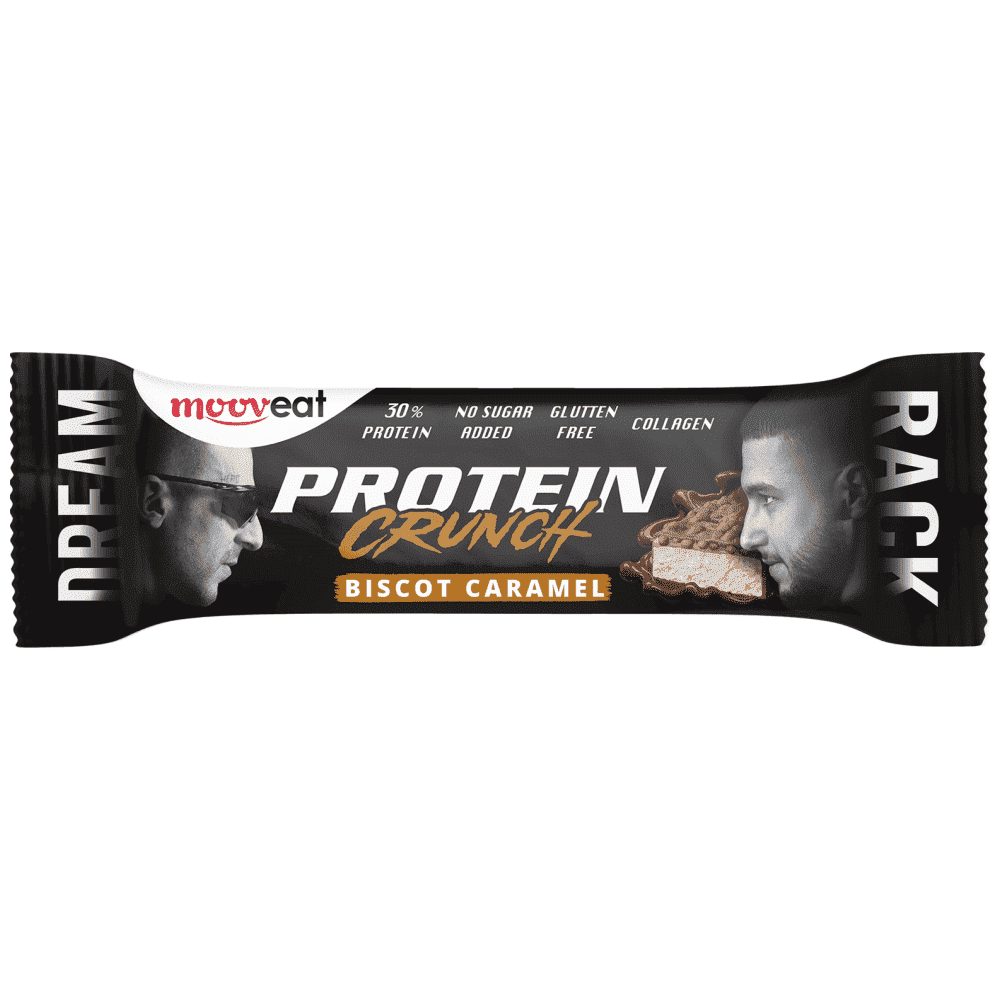Moovet Mπάρες Πρωτεΐνης Crunch 30% Biscot Caramel 65gr