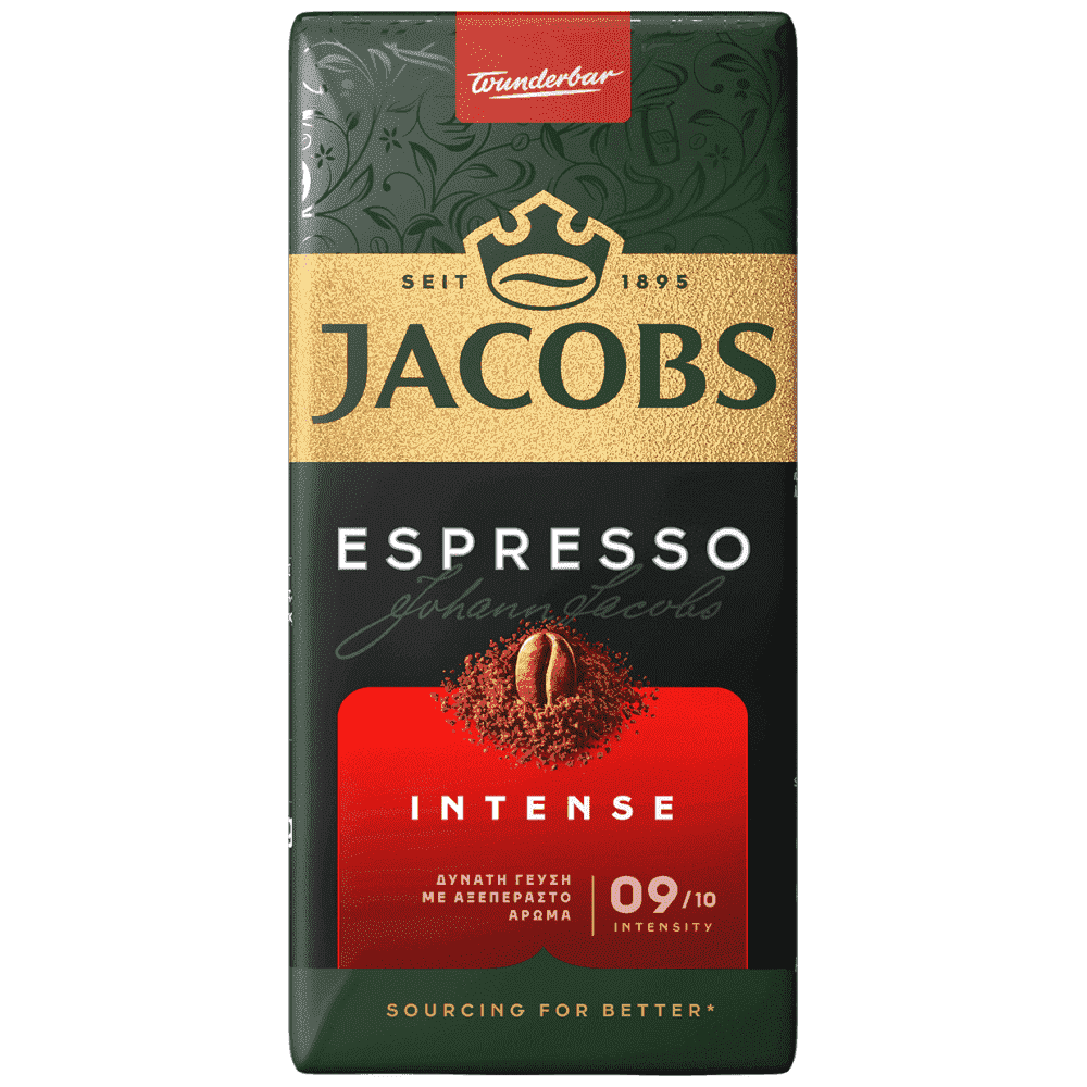 Jacobs Καφές Espresso Δυνατός 225gr