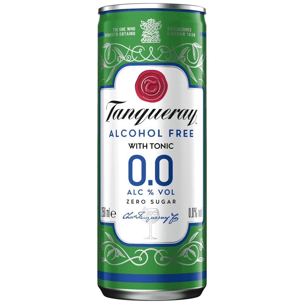 Tanqueray Alcohol Free & Tonic Κουτί 250ml