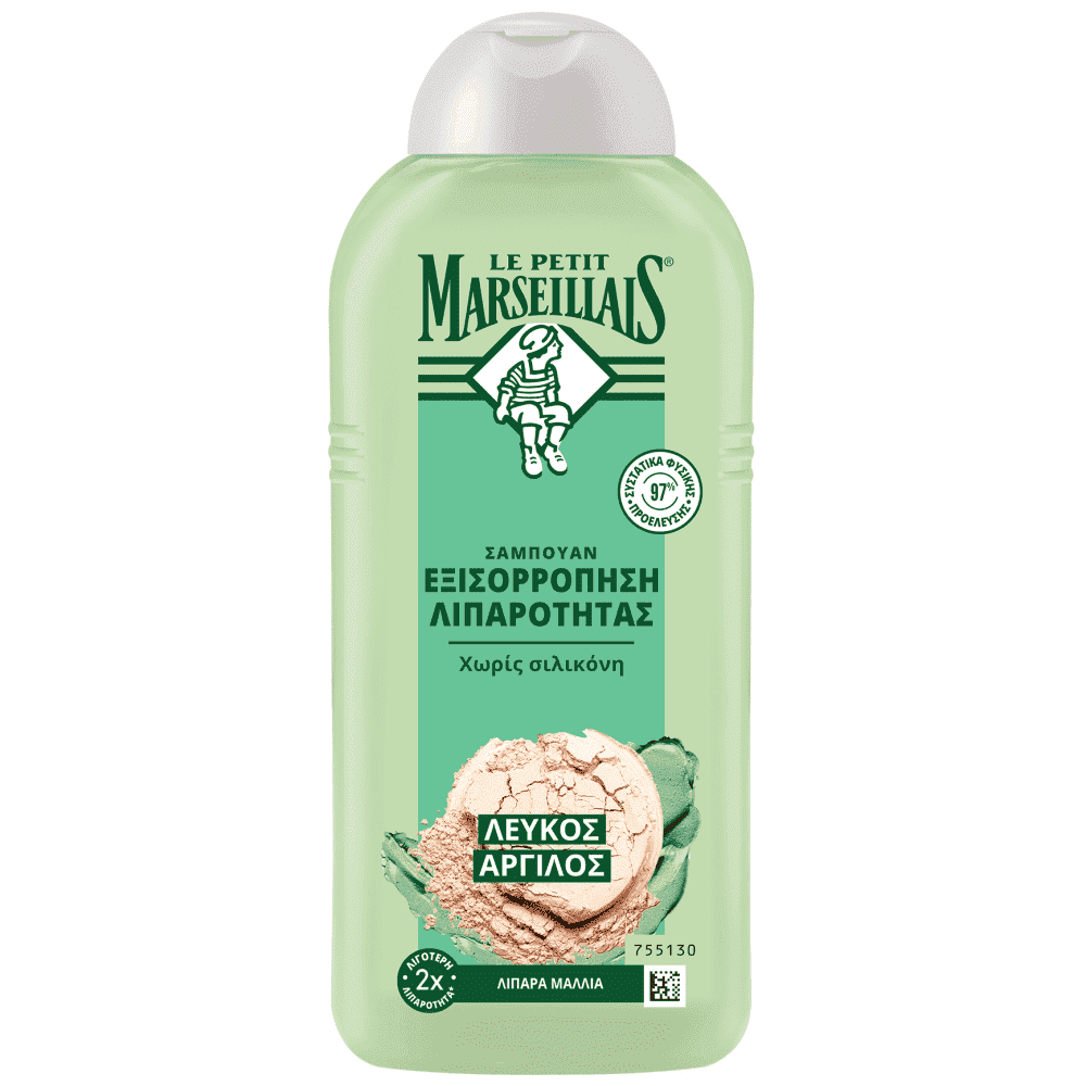 Le Petit Marseillais Σαμπουάν Καθαρός Άργυλος 300ml