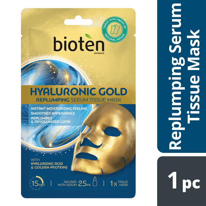 Bioten Tissue Mask Hyaluronic Gold 25ml