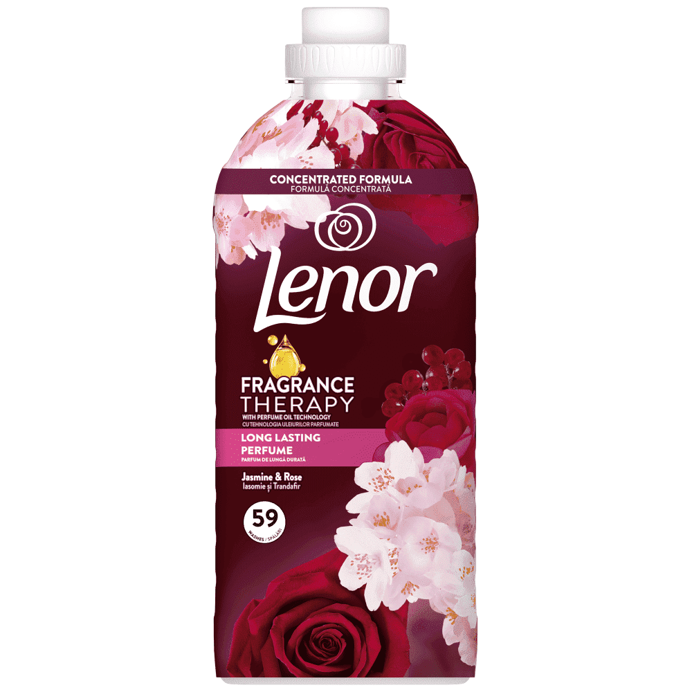 Lenor Μαλακτικό Ρούχων Passion Jasmine & Rose 59μεζ 1,20lt