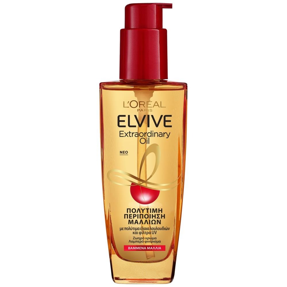 Elvive Extraordinary Oil Λάδι Μαλλιών Βαμμένα μαλλιά 100ml