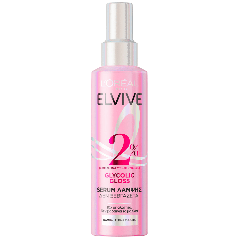 Elvive Glycolic Gloss Ορός Λάμψης Leave in 150ml