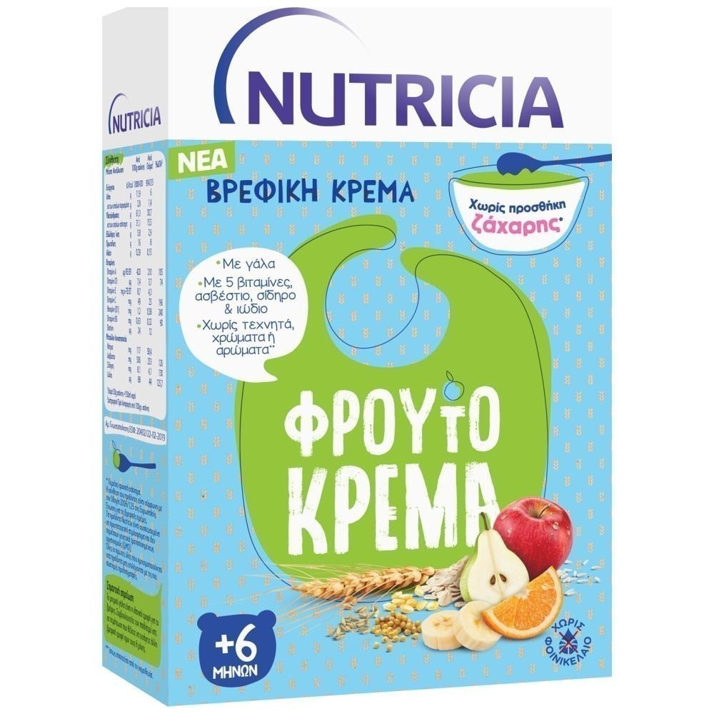 Nutricia Φρουτόκρεμα 250gr