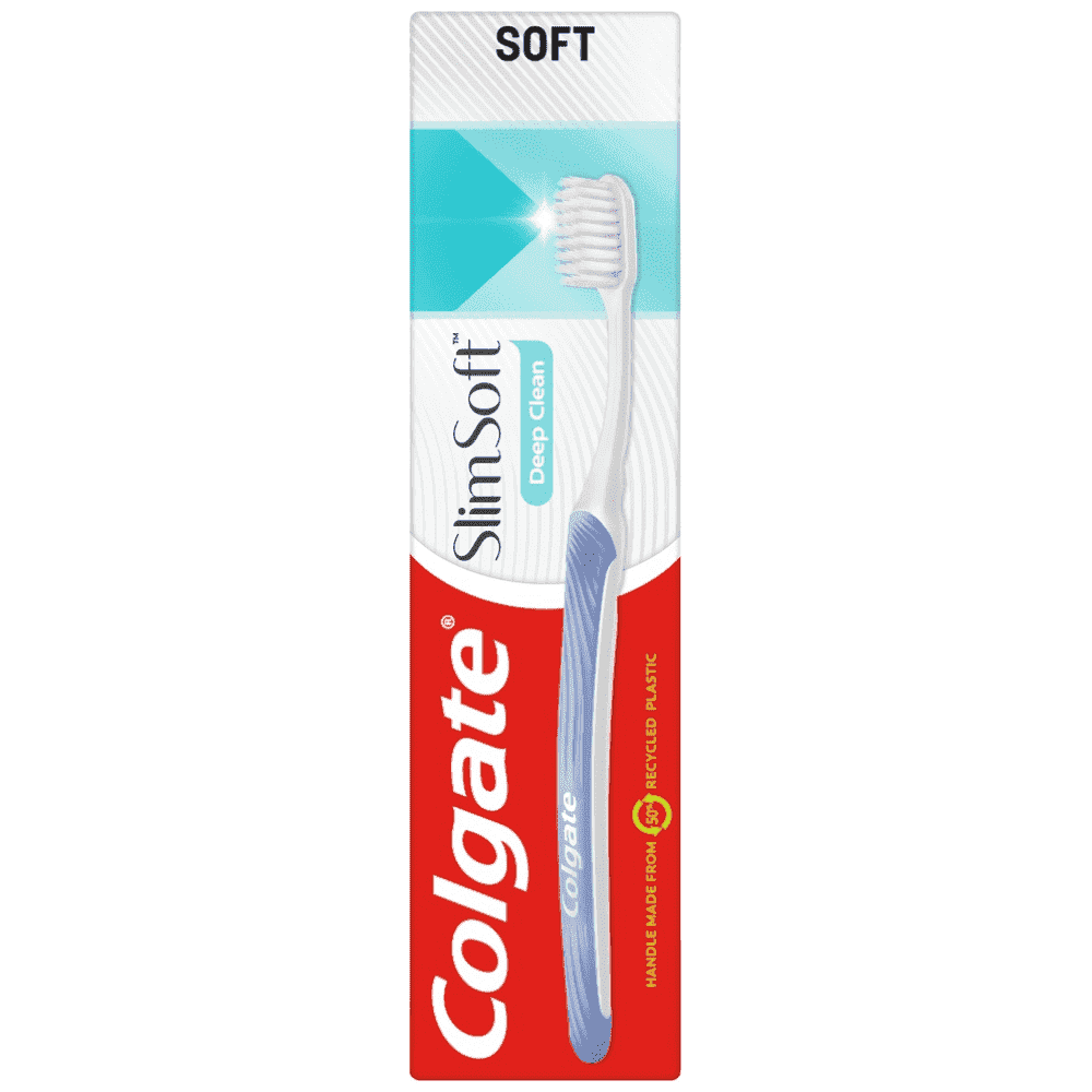 Colgate Slim Soft White Μαλακή Οδοντόβουρτσα (1τεμ)
