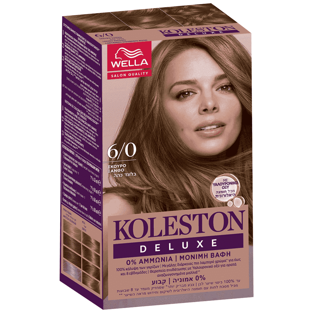 Koleston Deluxe Βαφή Μαλλιών Dark Blonde No 6 50ml