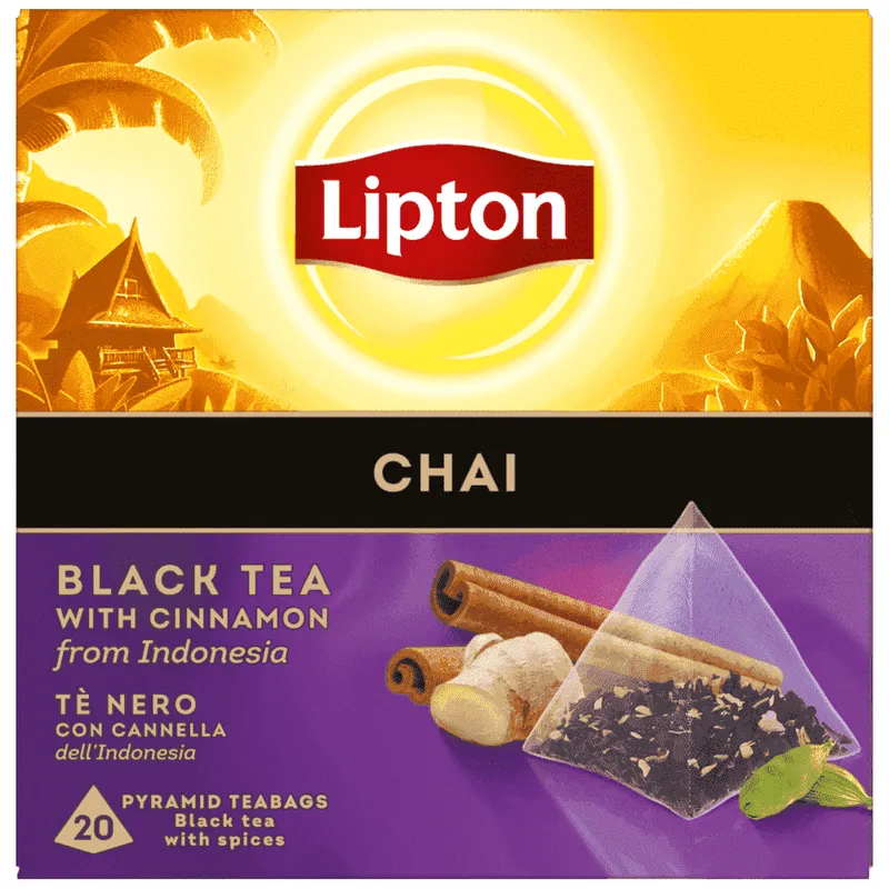 Lipton Τσάϊ Μαύρο 20τεμ 34gr