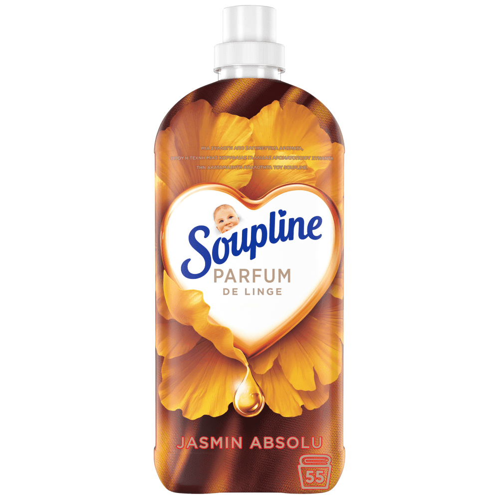 Soupline Μαλακτικό Συμπυκνωμένο Parfum Jasmine Αbsolut 55μεζ 1,155lt