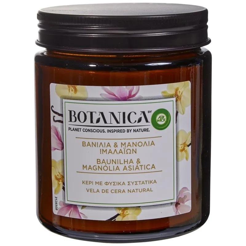 Botanica Αρωματικό Κερί Βανίλια & Μανόλια Ιμαλαίων