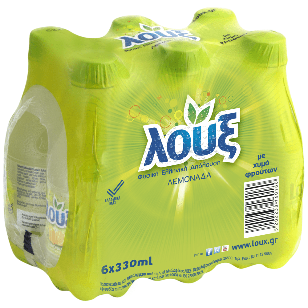 Λουξ Λεμονάδα Φιάλη 6x330ml
