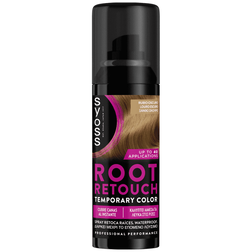 Syoss Root Retouch Ξανθό Σκούρο 120ml