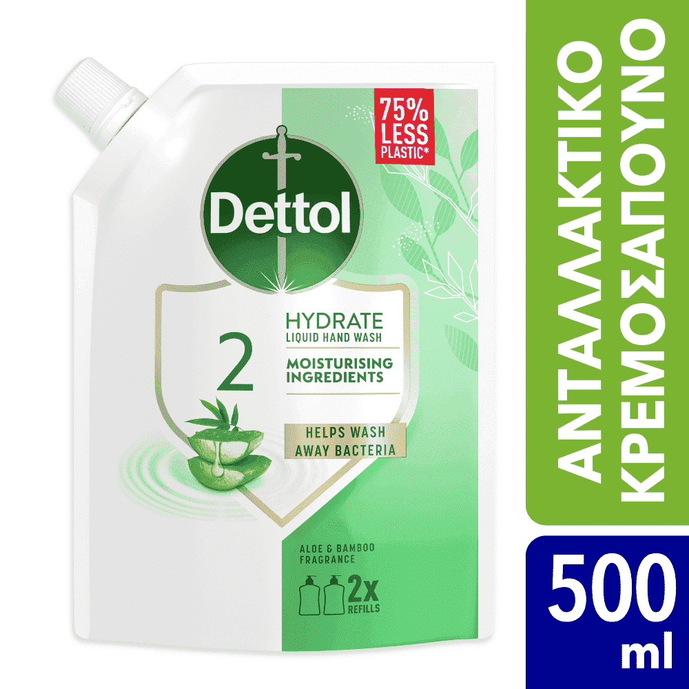 Dettol Κρεμοσάπουνο Ανταλλακτικό Aloe Vera 500ml
