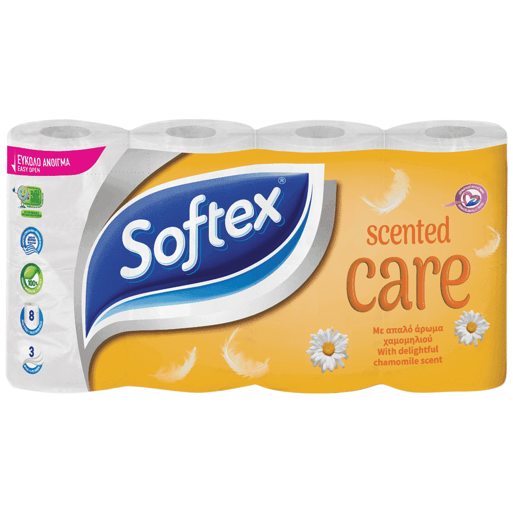 Softex Care Χαμομήλι 8άρι 0,624kg