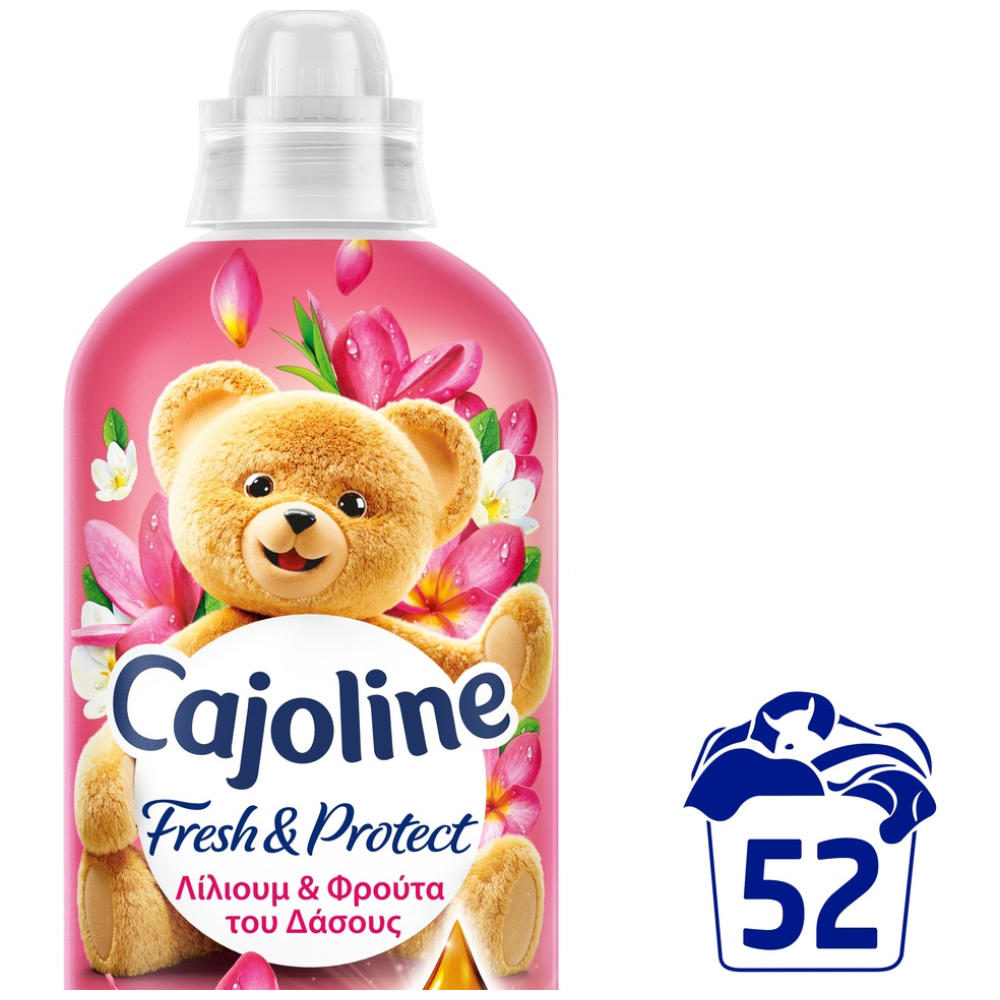 Cajoline Μαλακτικό Συμπυκνωμένο Λίλιου & Φρούτα του Δάσους 52μεζ 1,096lt