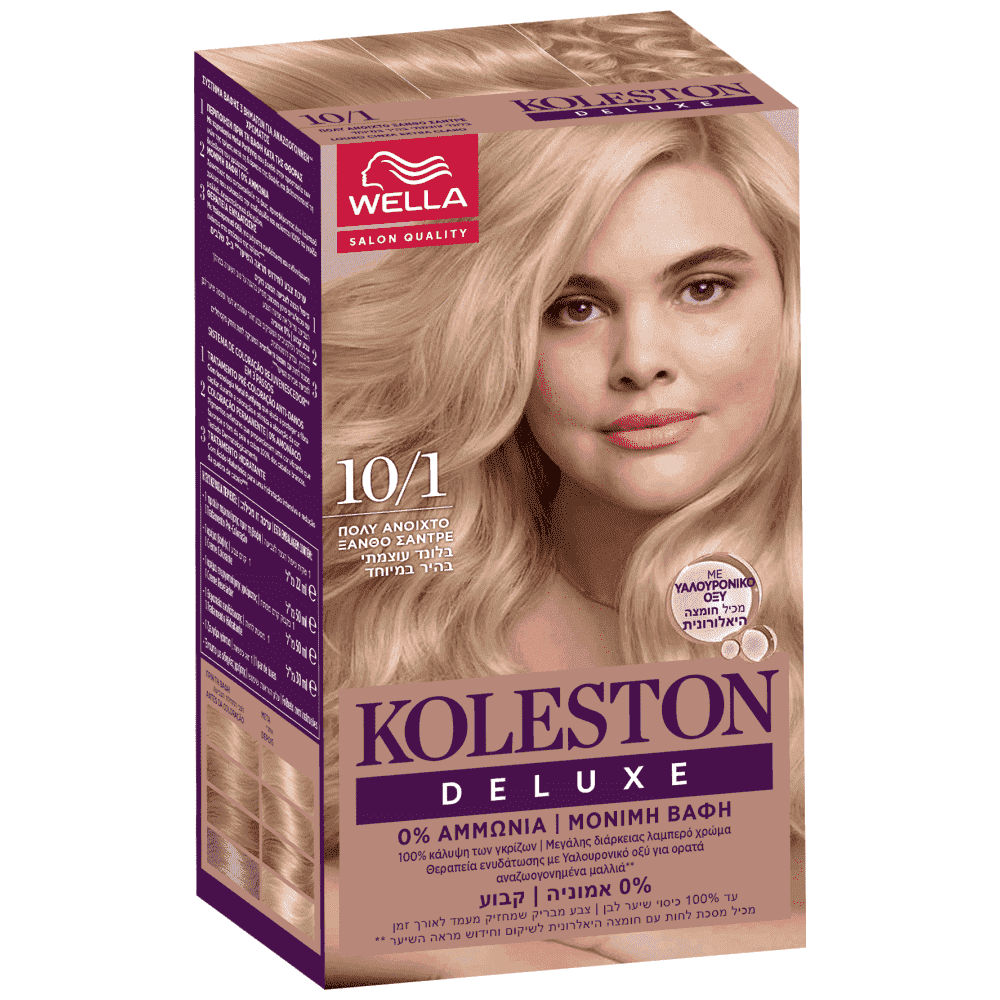 Koleston Deluxe Βαφή Μαλλιών Ext Lightash No 10 50ml
