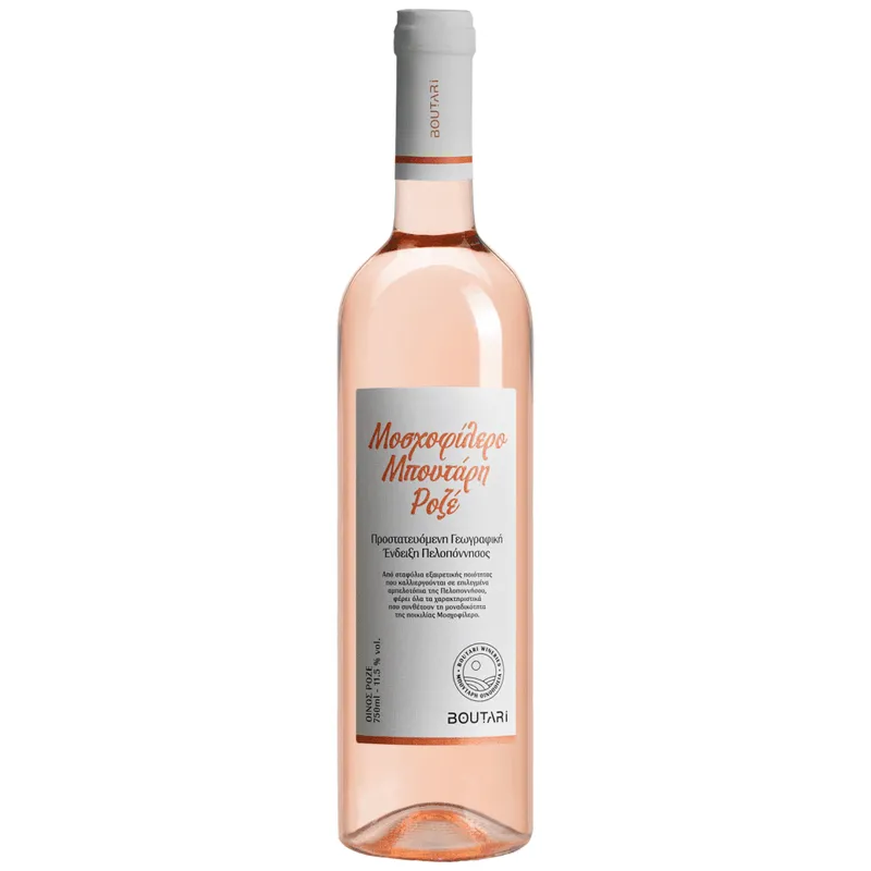 Μπουτάρη Μοσχοφίλερο Ροζέ Οίνος 750ml
