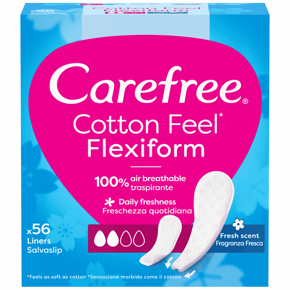 Carefree Flexiform Fresh Σερβιετάκια 56τεμ