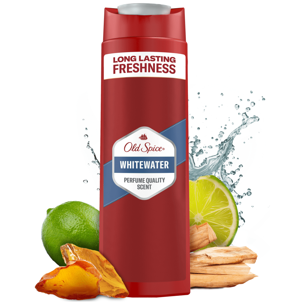 Old Spice Whitewater Αφρόλουτρο Για Άντρες 400ml