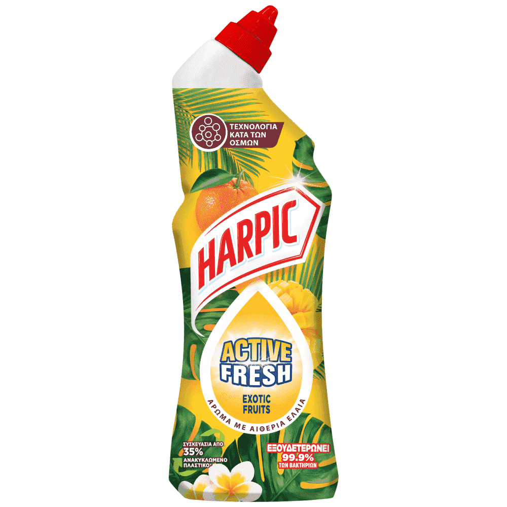 Harpic WC Υγρό Active Fresh Exotic Fruits 750ml