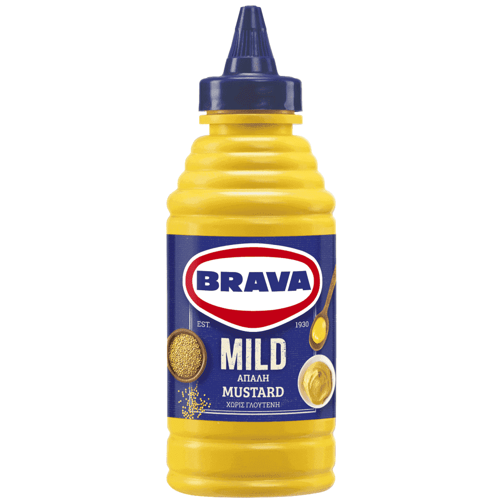 Brava Μουστάρδα Απαλή 430gr