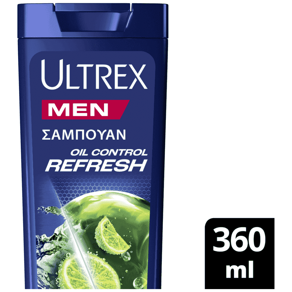 Ultrex Λιπαρά Σαμπουάν 360ml