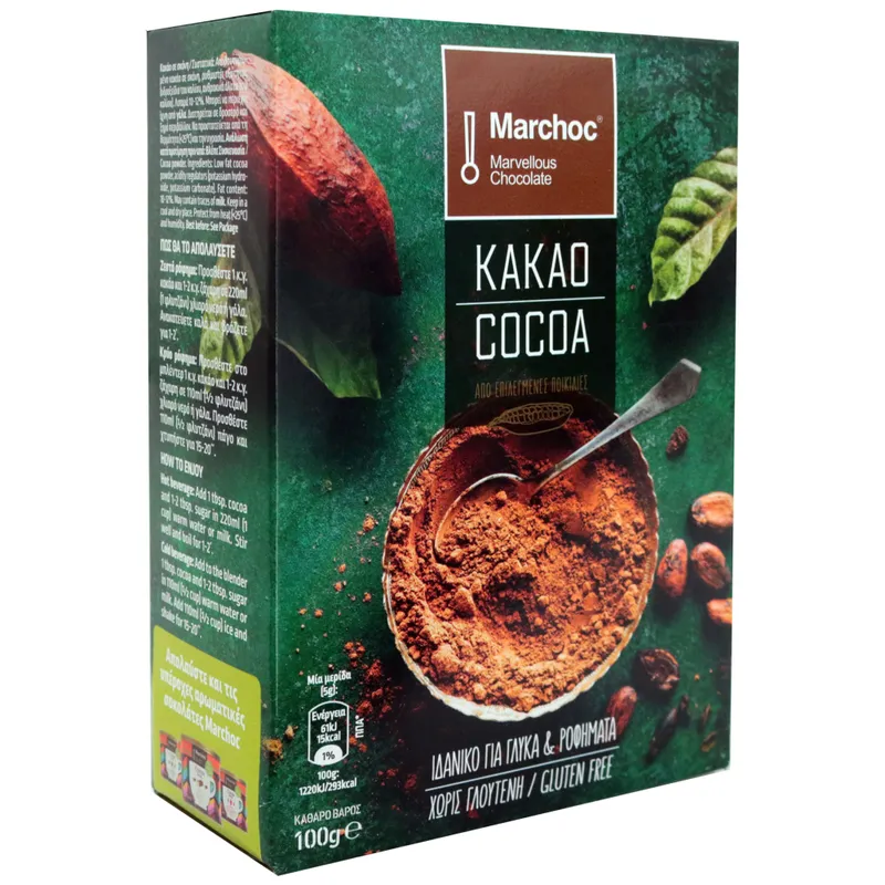 Marchoc Κακάο 12x100gr