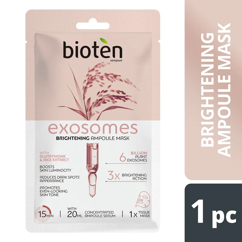 Bioten Exosomes Glutathione Rice Υφ. Μάσκα Προστασίας 20τεμ