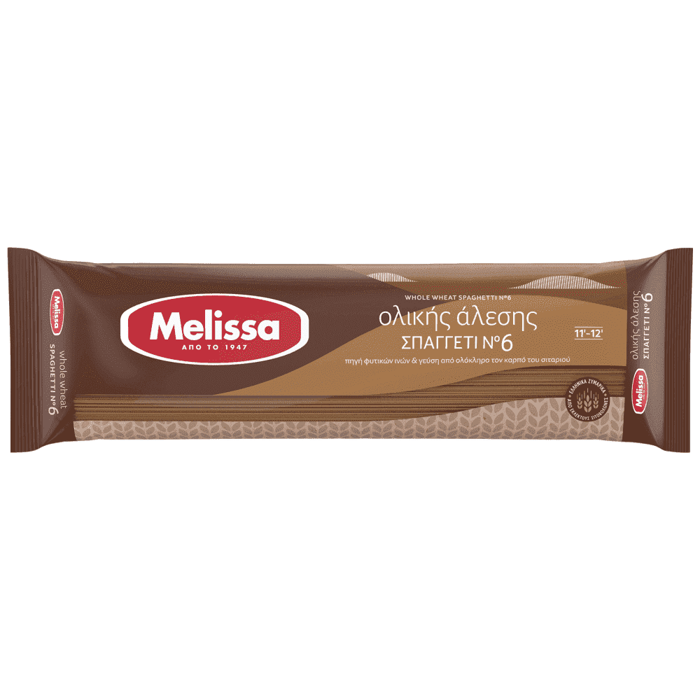 Melissa Σπαγγέτι Ολικής Αλέσεως 500gr