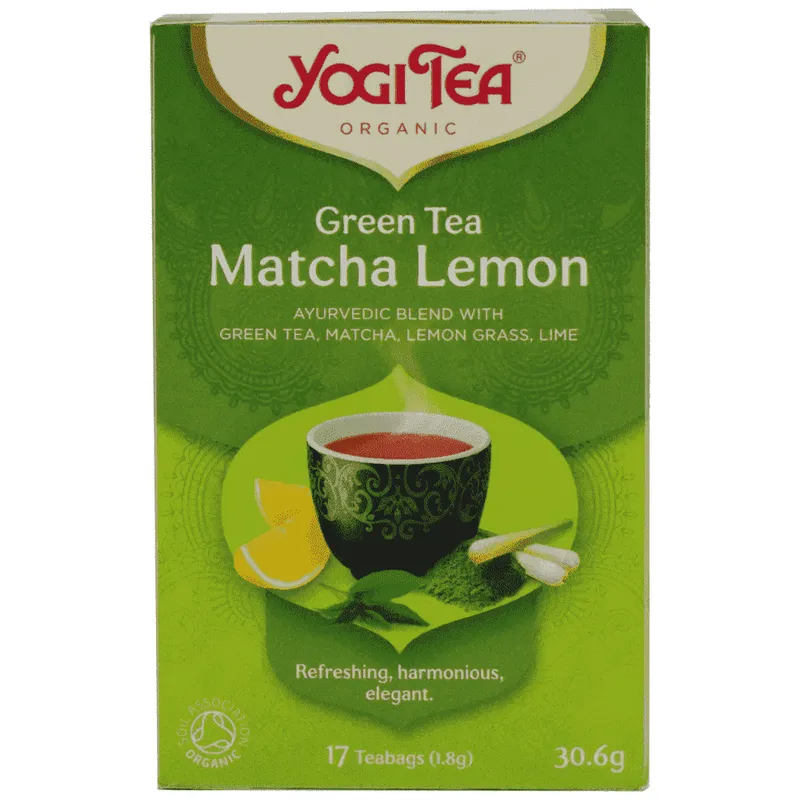 Yogi Τσάι Bio Green Matcha Lemon 30.6gr