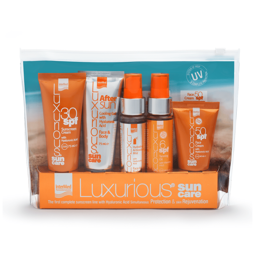 Luxurius Sun Αντηλιακό Travel Σετ