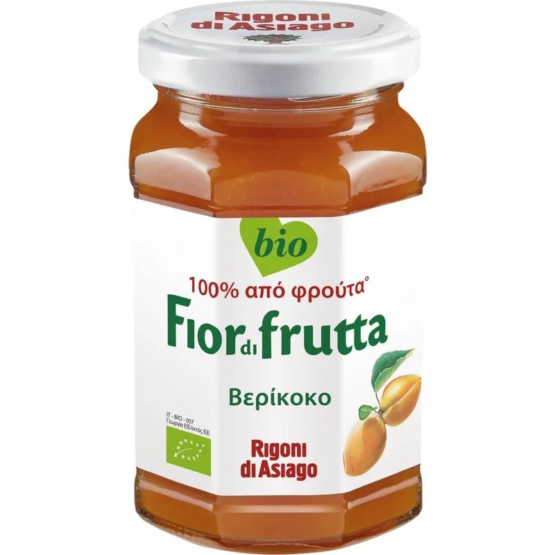 Rigoni Μαρμελάδα Βερίκοκο Βιολογική 250gr