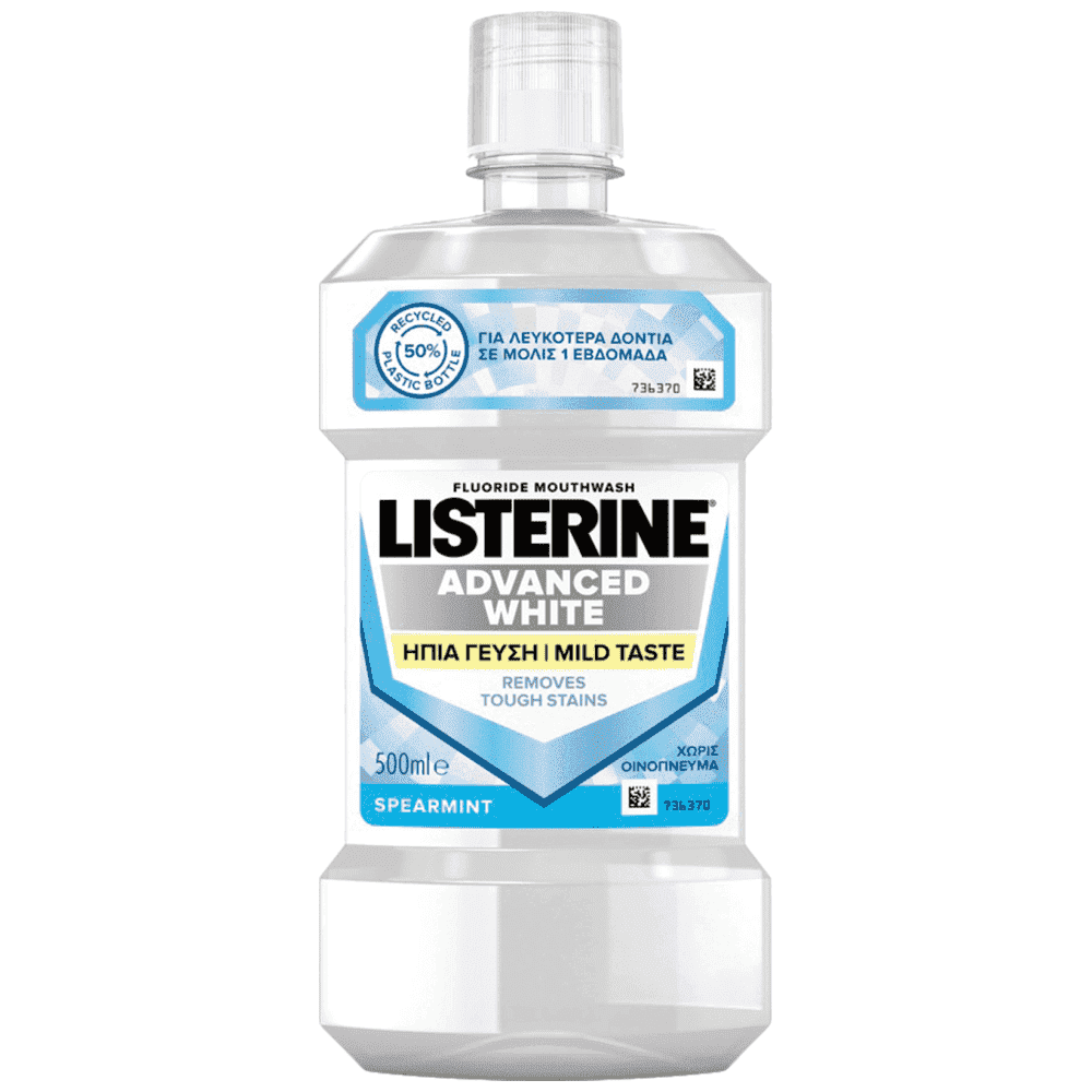 Listerine Στοματικό Διάλυμα Advance White 500ml